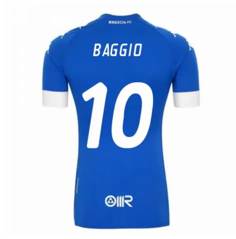 Brescia Home Kit Soccer Jersey BAGGIO 10 2020/21